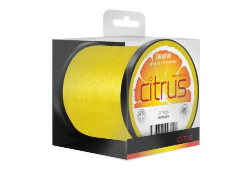 Delphin - Citrus Sárga 0,30mm 15lbs 1200m