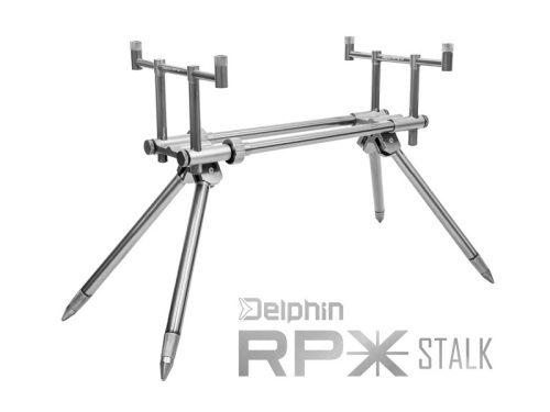 Delphin - RPX Stalk Silver RodPod - 2 Botos BuzzBar