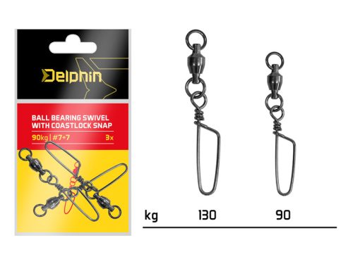 Delphin - Coastlock Kapocs 90kg 3db/cs