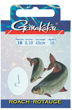 Gamakatsu - Roach előkötött 10/cs 010 /BKS-1050N/010/