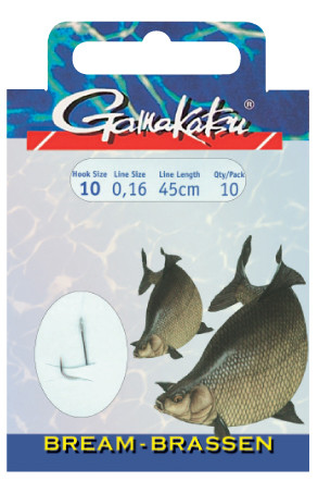 Gamakatsu - Bream előkötött 10/cs (BKS-1310N/012)