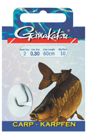 Gamakatsu - Carp előkötött 10/cs (BKG-3310F/006)