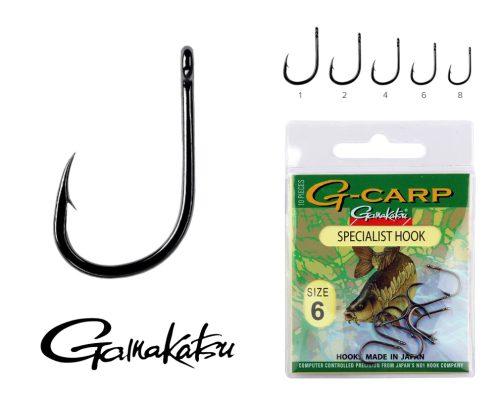 Gamakatsu - G-Carp specialist 10/cs.6