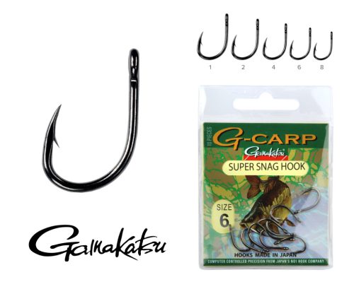 Gamakatsu - G-Carp super snag 10/cs. 4