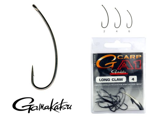 Gamakatsu - G-carp A1 LONG CLAW 2 10db/cs 