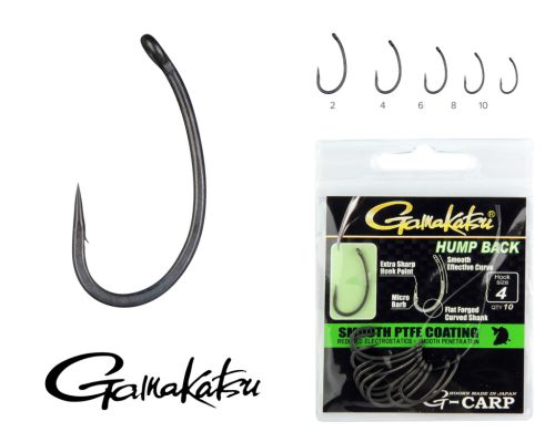 Gamakatsu - G-Carp Hump Back 10/cs. 6