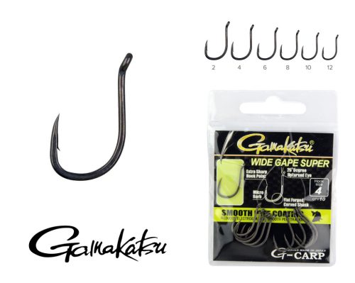 Gamakatsu - G-Carp Wide Gape Super 10/cs. 6-os