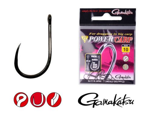 Gamakatsu - Power Carp Ring Eye BB 12-es 10db/cs