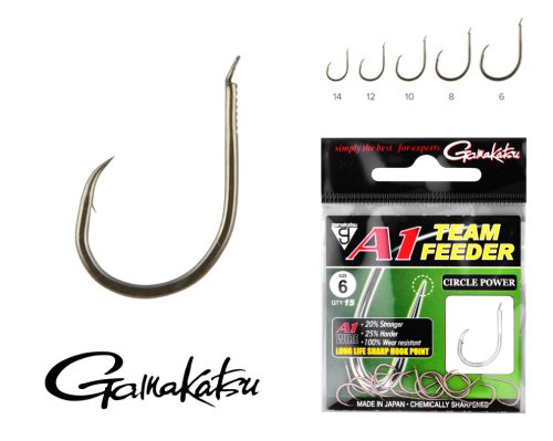 Gamakatsu - A1 Team Feeder Circle Power 8-as 15db/cs