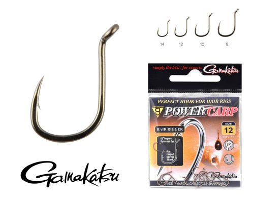 Gamakatsu - Power Carp Hair Rigger 10db/cs. 8-as