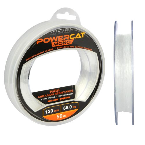 Nevis - Powercat harcsázó ElőkeZsinór mono 50m 1.2mm