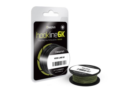 Delphin - Hookline 6K 15lb 20M Grass