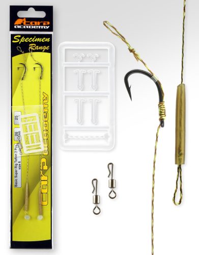 Carp Academy - Basic Super Rig Teflon 2-es Méret 2db/cs