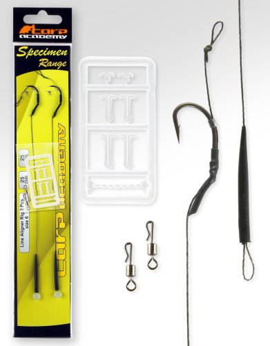 Carp Academy - Line Aliger Rig 2db/cs 4-es Méret