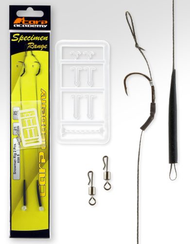 Carp Academy - Snowmen Rig 2-es Méret 2db/cs