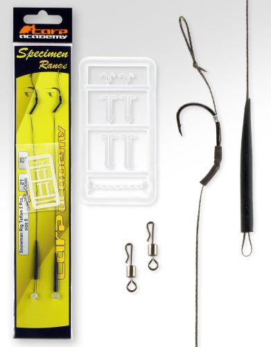 Carp Academy - Snowmen Rig Teflon 2-es Méret 2db/cs