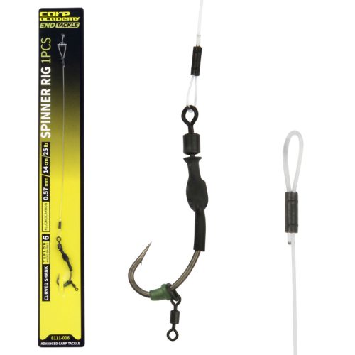 Carp Academy - Spinner Rig / Curved Shank 2