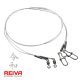 Reiva - Fluorocarbon Előke 2/cs 30cm/0,40mm