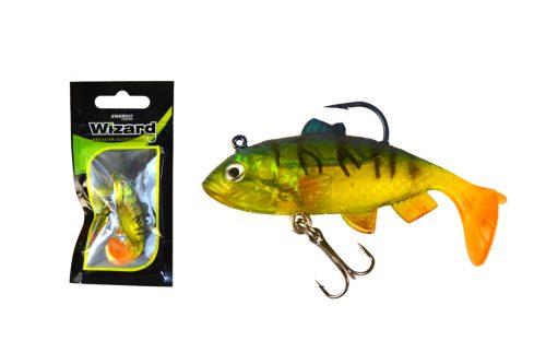 WIZARD SWIMBAIT PERCH  2 INCH FIRETIGER