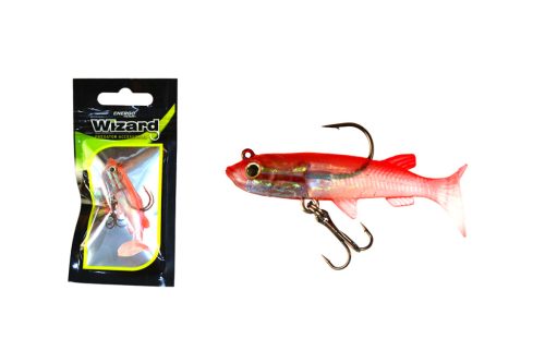 WIZARD SWIMBAIT PADDLE SHAD 2 INCH WHITERED