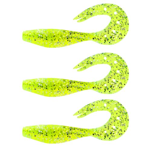 Nevis - Twister Shad 11cm 3db/cs (Poppy Green)