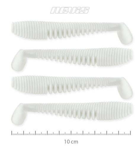 Nevis - Impulse Shad 10cm 4db/cs (Classic White)