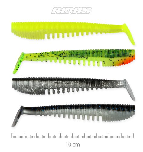 Nevis - Impulse Shad 10cm 4db/cs 4szín