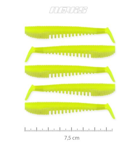 Nevis - Impulse Shad 7.5cm 5db/cs (Flash Lemonade)