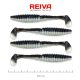 Reiva - Zander Power Shad 10cm 4db/cs (Bleak)