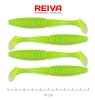 Reiva - Zander Power Shad 10cm 4db/cs (Flash Chartreuse)