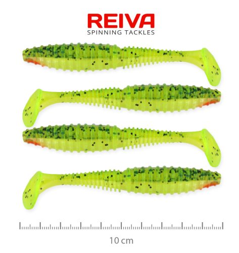 Reiva - Zander Power Shad 10cm 4db/cs (Watermelon)