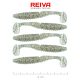 Reiva - Zander Power Shad 8cm 5db/cs (Salt and Pepper)