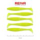 Reiva - Zander Power Shad 8cm 5db/cs (Flash Lemonade)