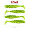 Reiva - Flat Minnow Shad 10cm 4db/cs (Poppy Green)