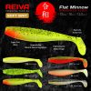 Reiva - Flat Minnow Shad 10cm 4db/cs (Poppy Green)