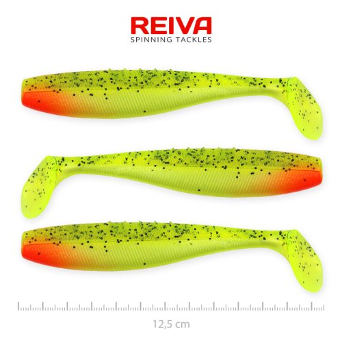 Reiva - Flat Minnow Shad 12,5cm 3db/cs (Watermelon)