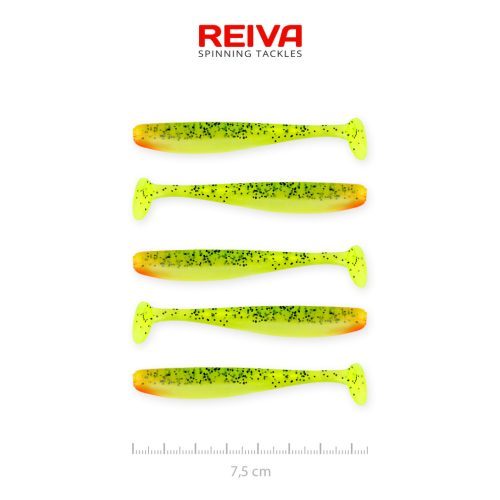 Reiva - Flash Shad 7.5cm 5db/cs (Watermelon)