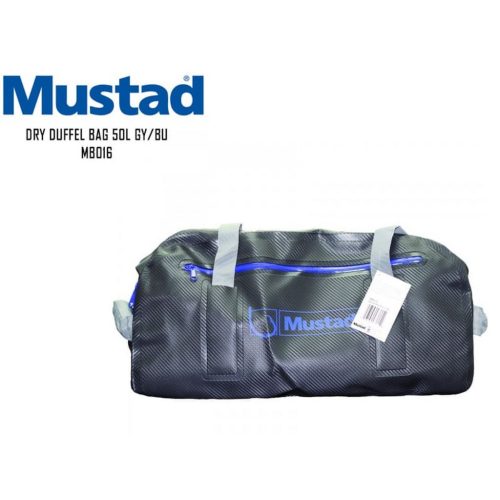 Mustad - Dry Duffel Bag 50l 500D Tarpaulin PVC